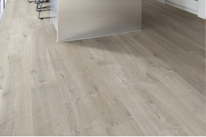 Ламінат Quick-Step Impressive Ultra Дуб м'який сірий, 32 клас, фаска 4v, вологостійкий, 12*190*1380 мм